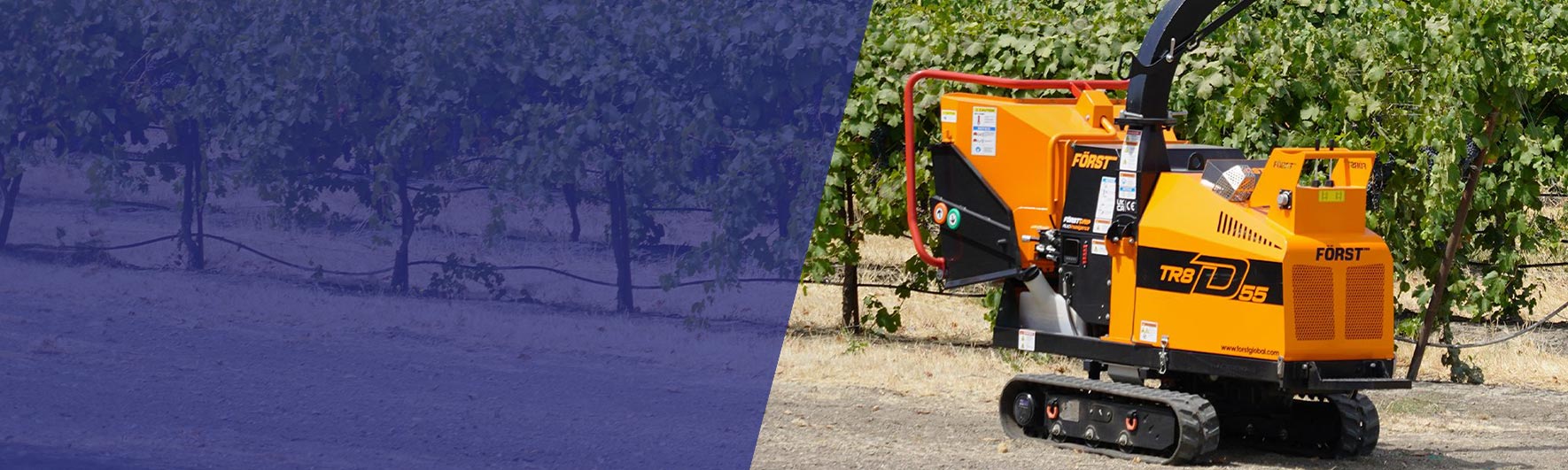 Först TR8D - Först Global - Europe's leading woodchippers